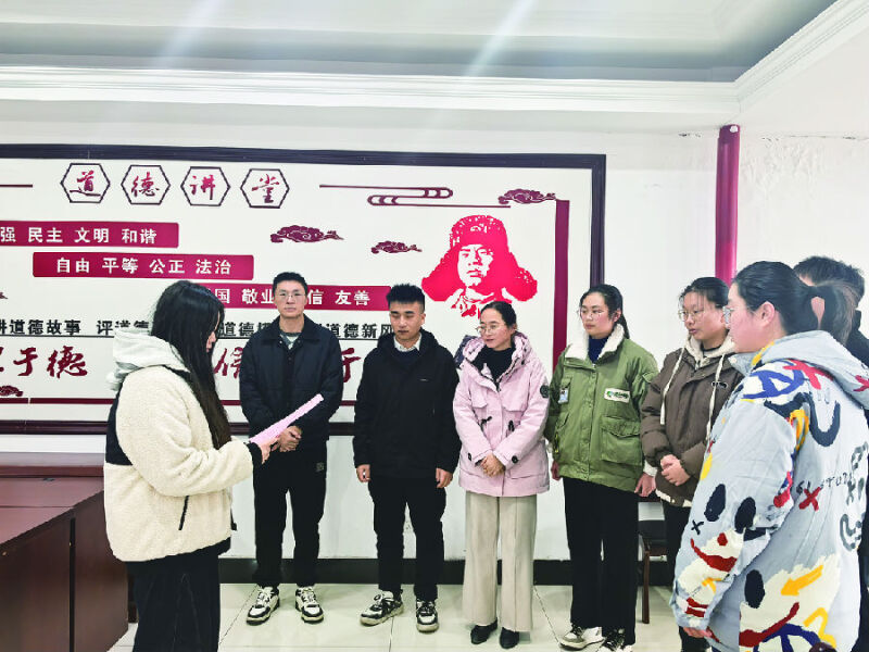 廣陵鎮:青春話語作弦 奏響理論奮進曲