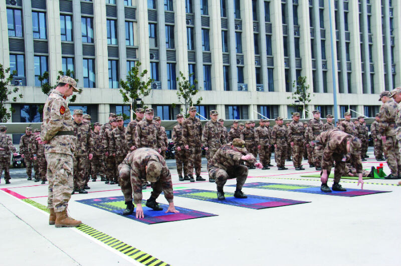 預定新兵接受科學化體能評估 電子化測試,助力精準定兵