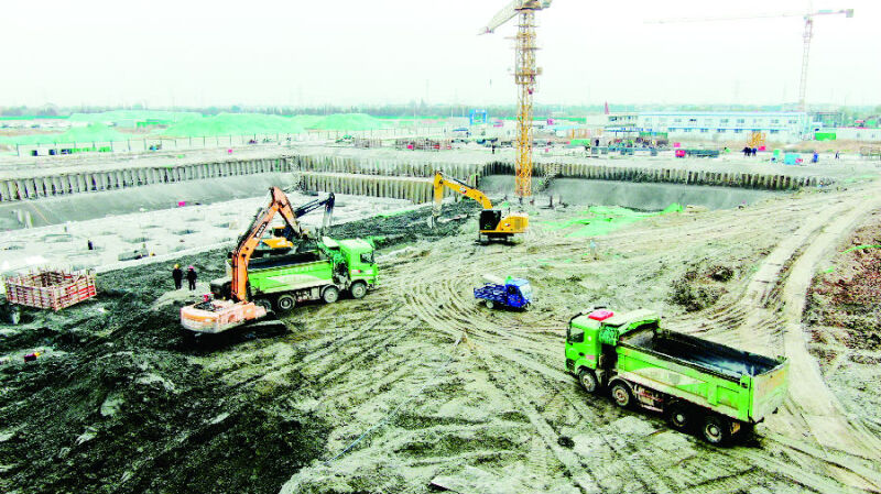 項目建設“熱氣騰騰” 拉滿沖刺“進度條”